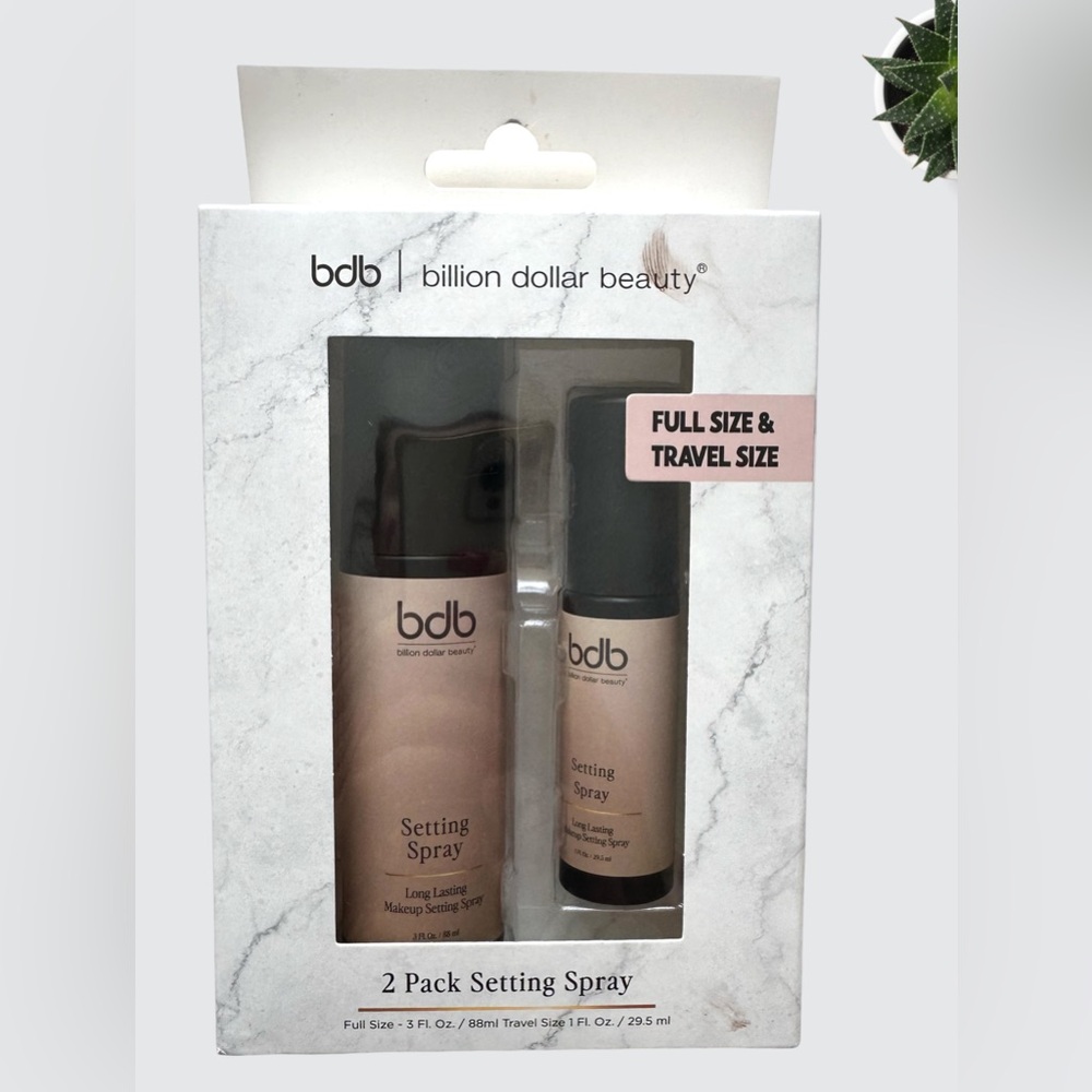 Billion Dollar Beauty 2 Pack Setting Spray New In Box